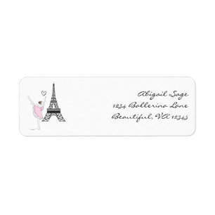 Belle Ballerina et Danse Tour Eiffel