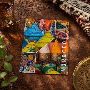 Belle Beauté Colorée De Marrakech Carte Postale