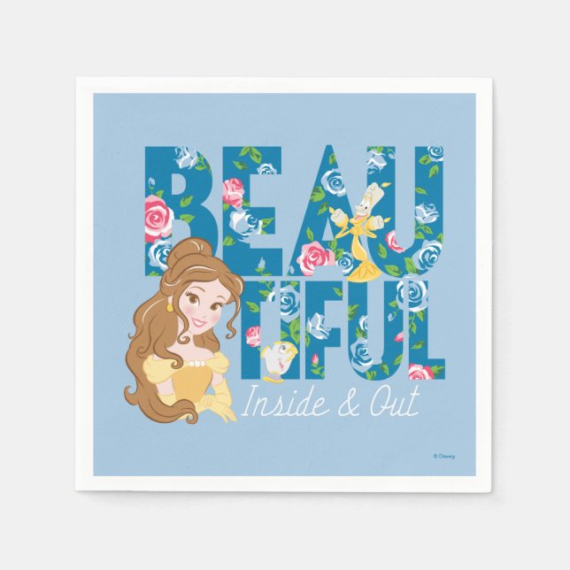 Belle | Beautfiul Inside & Out Napkin (Front)