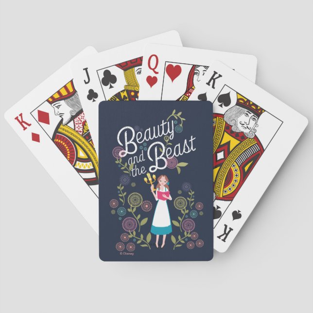 Belle | Beauty And The Beast Playing Cards (Back)