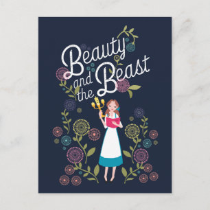 Belle   Beauty And The Beast Postcard