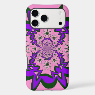 Belle Bébé rose Floral Purple Shade Motif Art