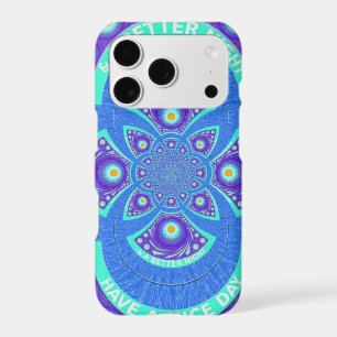 Belle belle Afrique bleu Mandala Flora design