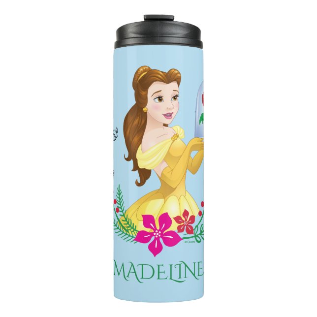 Belle | Belle And Her Christmas Rose Thermal Tumbler (Front)