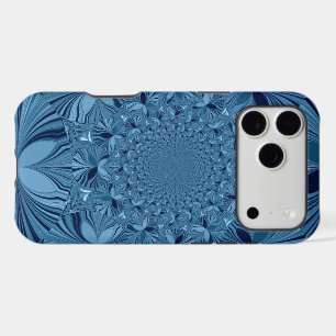 Belle Belle Iridescente Blue Kaleidoscope Art