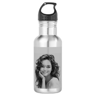 Belle bouteille d'eau