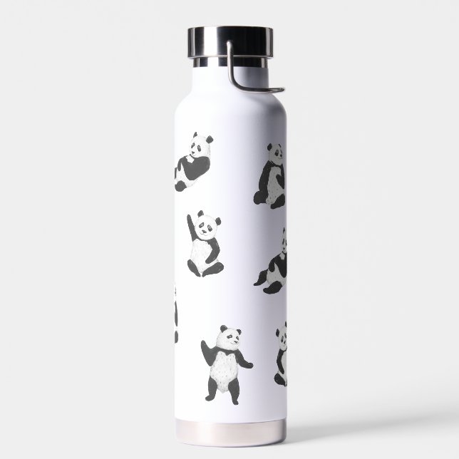 Belle bouteille d'eau de panda bébé (Gauche)