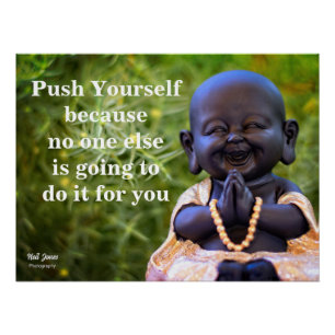 Belle Budha Inspirationnelle affiche
