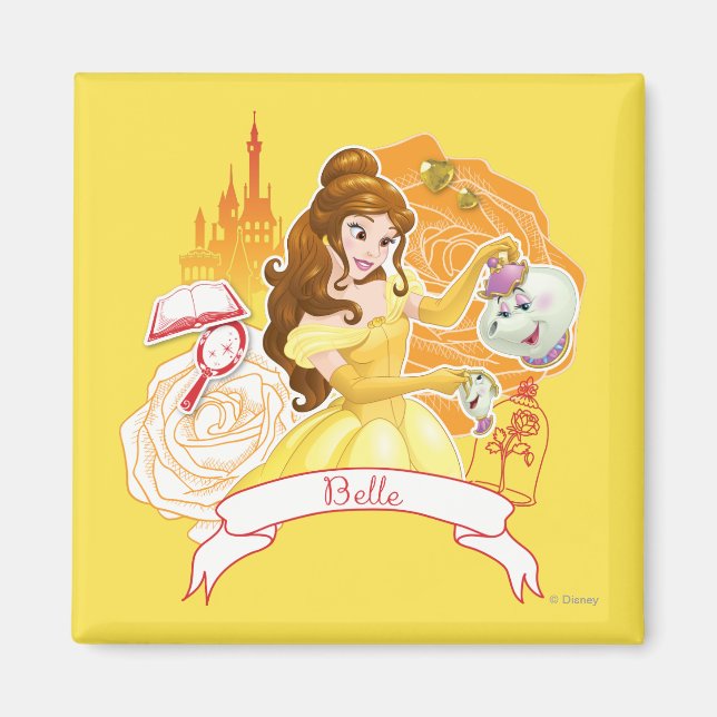 Belle - Caring and Enchanting Magnet (Front)