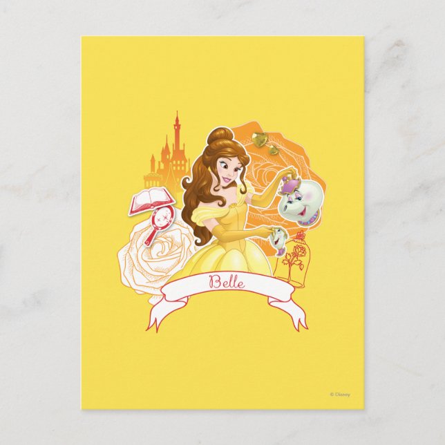Belle - Caring and Enchanting Postcard (Front)
