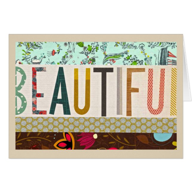 Belle carte (Devant horizontal)