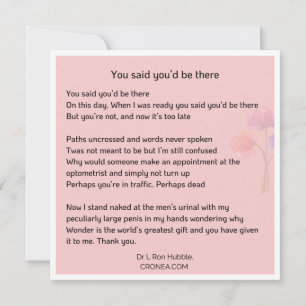 Belle carte cadeau de poésie par CRONEA