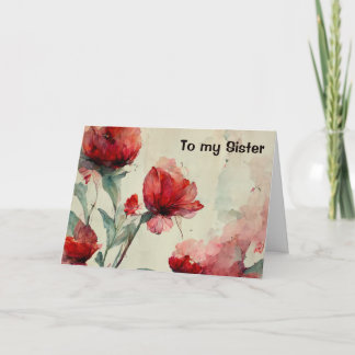 Belle carte d'anniversaire à l'aspect vintage