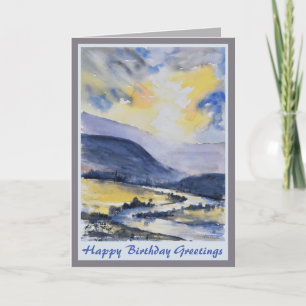 Belle carte d'anniversaire pour les hommes de la m