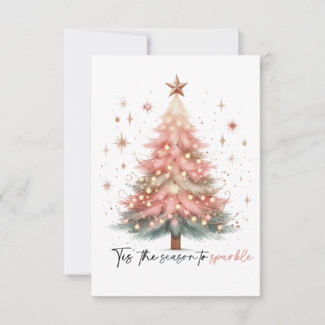 Belle carte de Noël (Devant)