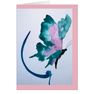 belle carte de papillon