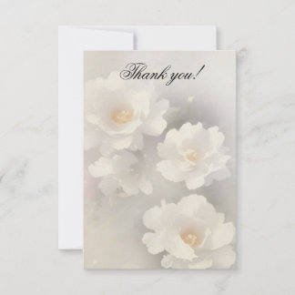 Belle Carte de remerciements
