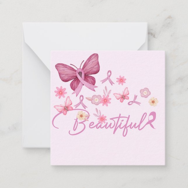belle carte de survivant du cancer (Devant)