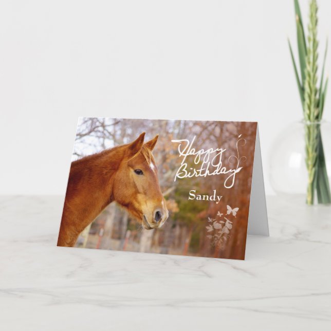 Belle carte de voeux pour l'anniversaire du Chestn (Devant)