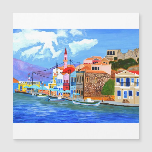Belle carte Grèce (Devant)