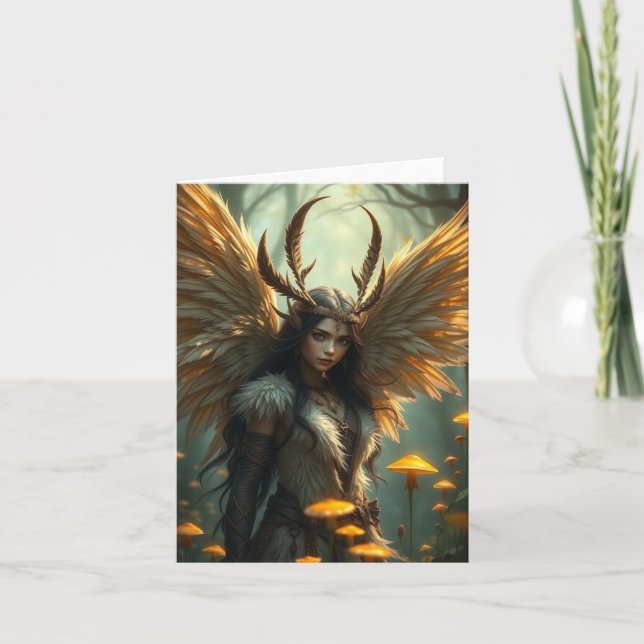Belle carte Portrait Fairy (Devant)