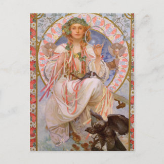 Belle carte postale Art Nouveau
