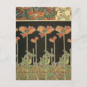 Belle carte postale Art Nouveau