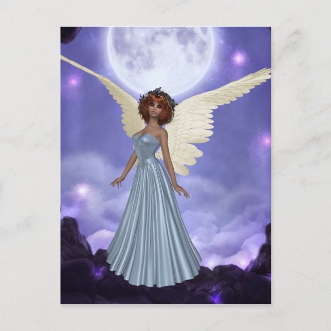 Belle carte postale Blue Angel (Devant)