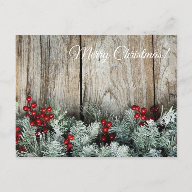 Belle carte postale de Noël ! (Devant)