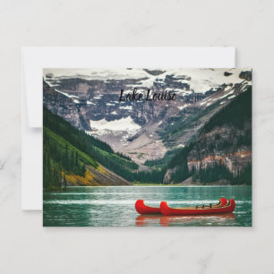 Belle carte postale du lac Louise, Canada