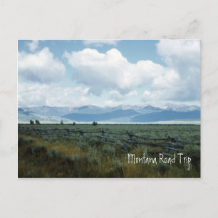 Belle carte postale Montana Landscape