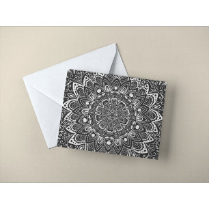 Belle carte postale Motif Mandala