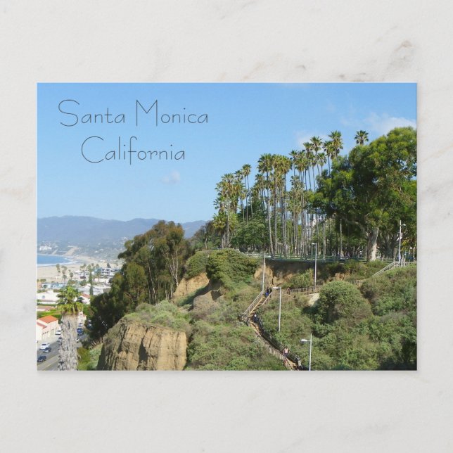 Belle carte postale Père Noël Monica ! (Devant)