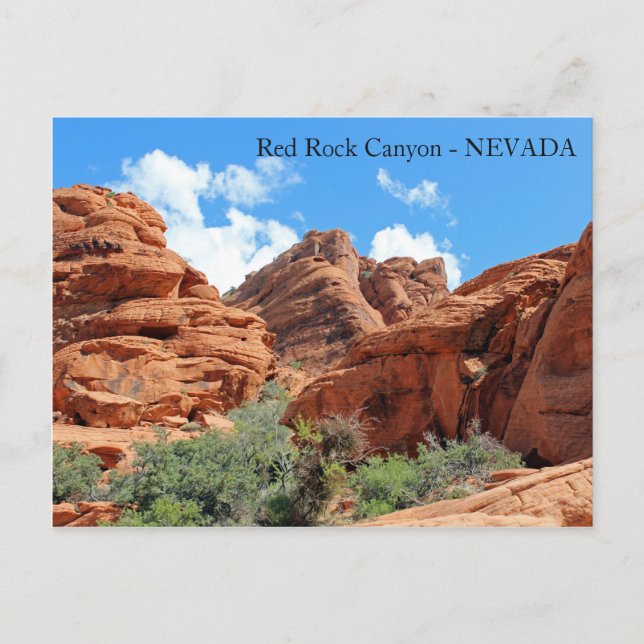 Belle carte postale Red Rock Canyon ! (Devant)