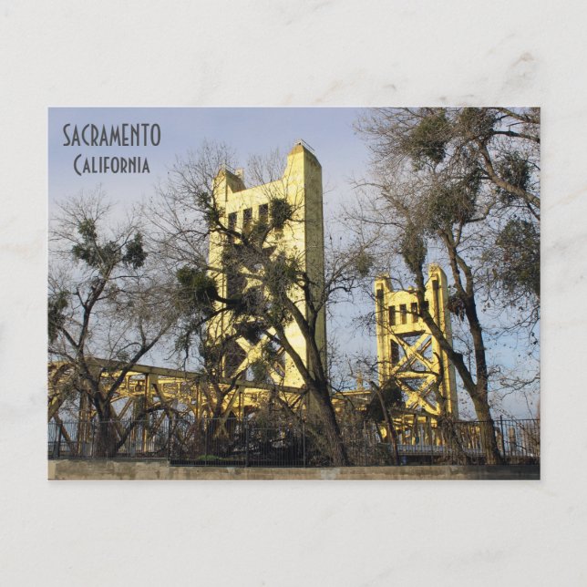 Belle Carte Postale Sacramento ! (Devant)