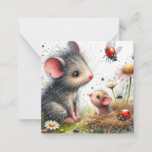 Belle carte souris