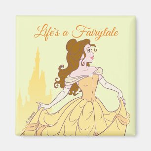 Belle & Castle Graphic Magnet