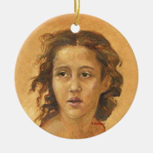 "Belle" Ceramic Ornament