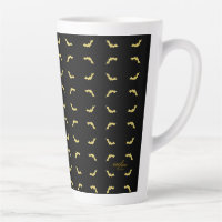 Belle chauve-souris Latte Mug par la poète Adiela