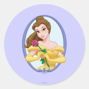 Belle Classic Round Sticker