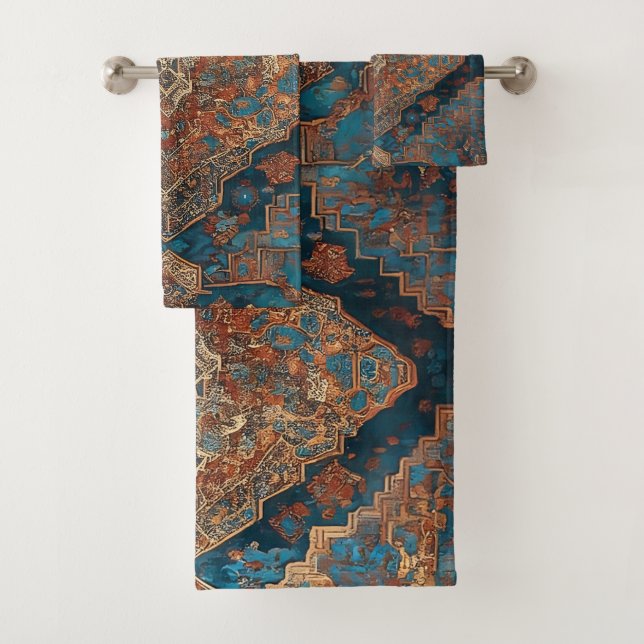 Belle collection de vieux Motifs persans populaire (En situation)