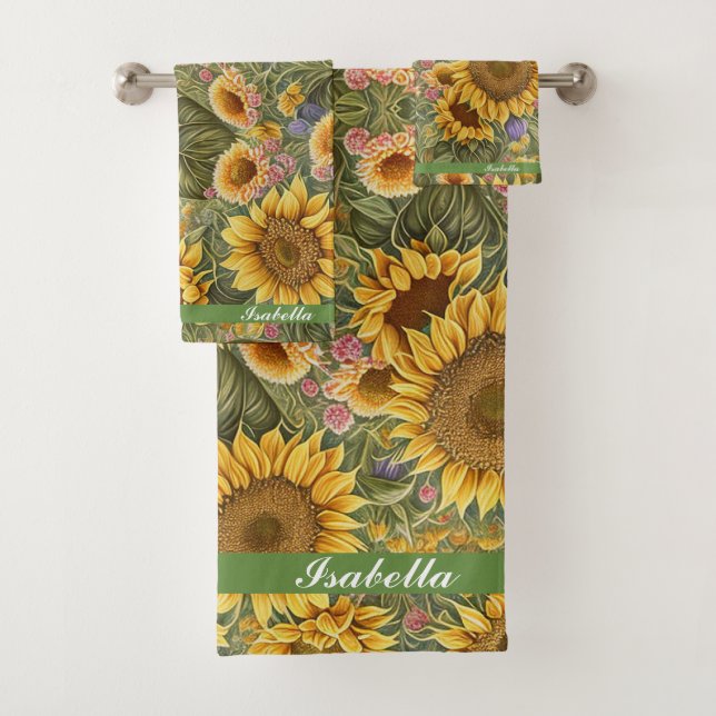 Belle collection tendance tournesol (En situation)