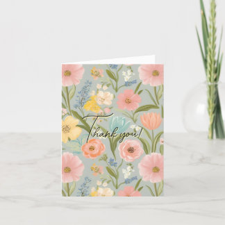 Belle conception florale personnalisée Cartes de r