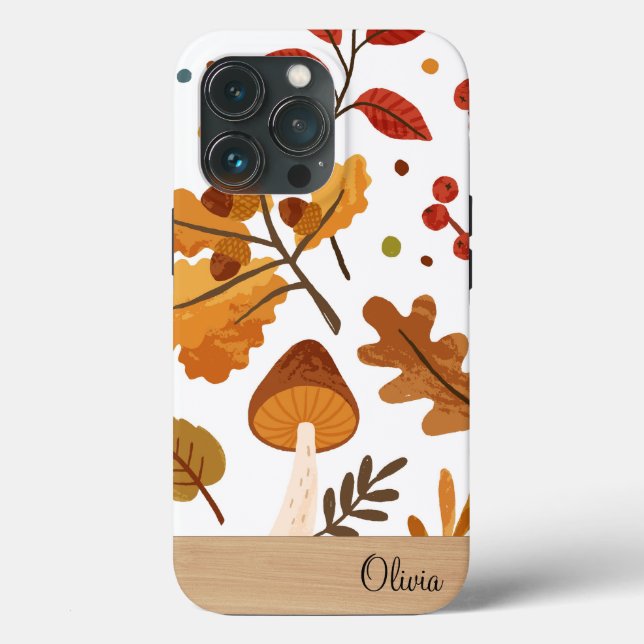 belle coque iphone à thème automne (Verso)