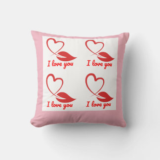 belle coussin design amour