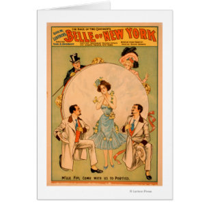 "Belle d'affiche de théâtre musical de New York"