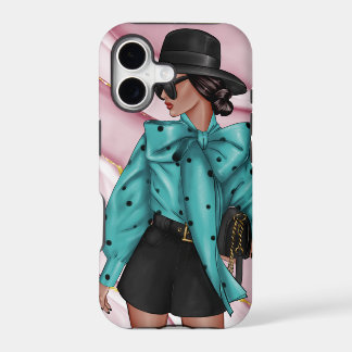 Belle dame iPhone / coque ipad
