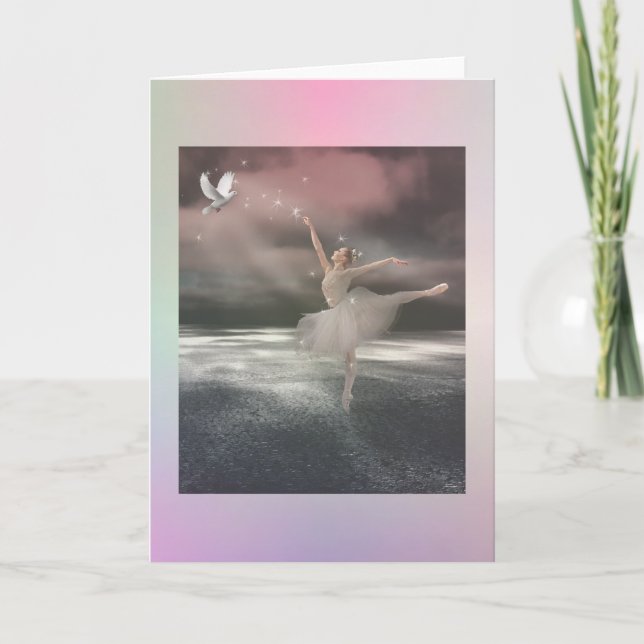 Belle danseuse de ballet fée Stardust Stars rose (Devant)