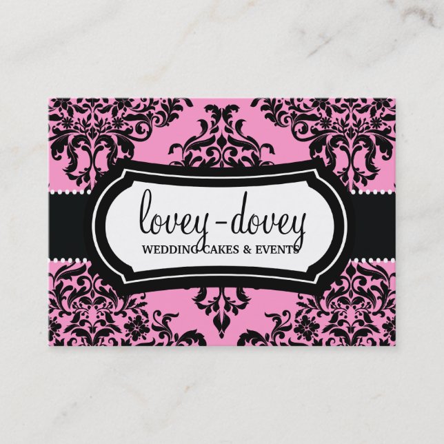 Belle Dovey carte de rendez-vous de damassé de 311 (Devant)