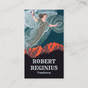 Belle Epoque Vintage Art Business Card